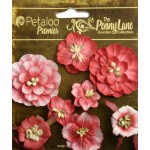 Penny Lane - Mixed Blossoms - Antique Red